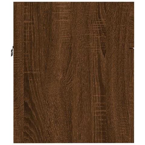 Set Mobili Da Bagno 2 Pz Rovere Marrone In Legno Multistrato - Foto 10
