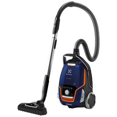 EUOC94DB Ultra One Aspirapolvere a Traino con Sacco Potenza 850 Watt Colore Nero/Blu - Foto 1