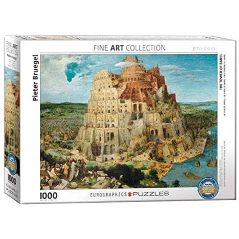 La Torre Di Babele Di Pieter Brueghel (1000 Pezzi) Puzzle (6000-0837) - Foto 1