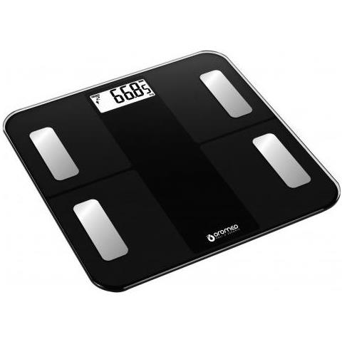 Oro-scale Bluetooth Black Bilancia Pesapersone Elettronica Quadrato Nero - Foto 1