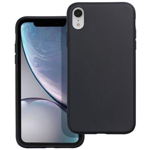 Matt Custodia Tpu Silicone Cover Case Per Apple Iphone Xr Black - Foto 1