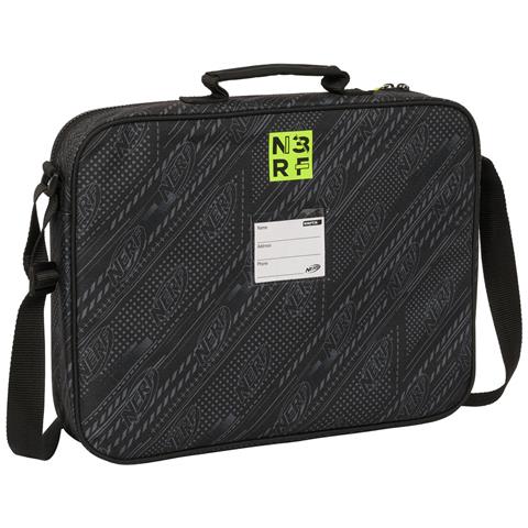 Borsa Per La Scuola Nerf Get Ready Nero 38 X 28 X 6 Cm - Foto 3