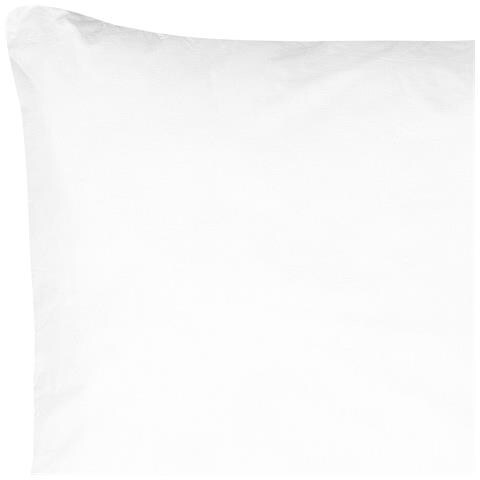 Set Di 2 Guanciali Microfibra Bianco Alto 80 X 80 Cm Errigal - Foto 7