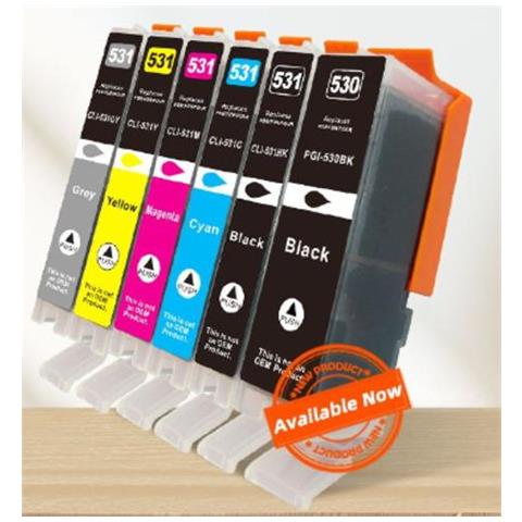 12ML DYE Ciano Com para Canon Pixma TS8750,TS8751#6119C001 - Foto 1