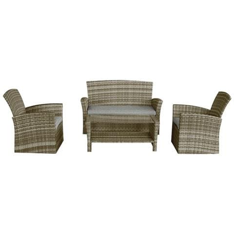 Salotto Set Da Esterno Giardino Con Poltrone Divano E Tavolo In Rattan Century - Foto 1