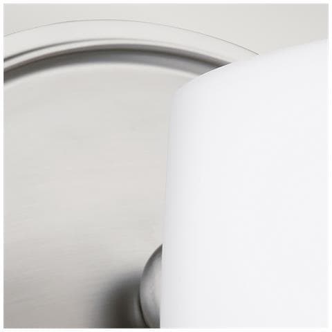 Applique Contemporanea Vintner Acciaio Nichel Satinato Vetro 1 Luce E27 - Foto 4