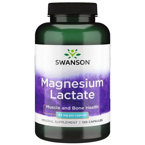 Magnesio Lattato 84 Mg 120 Capsule Swanson Health Products - Foto 2