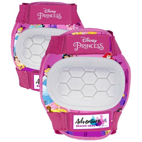 Kit Con Gomitiere E Ginocchiere Principesse Da Bambina. Taglia Xs (3-6 Anni) - Foto 1