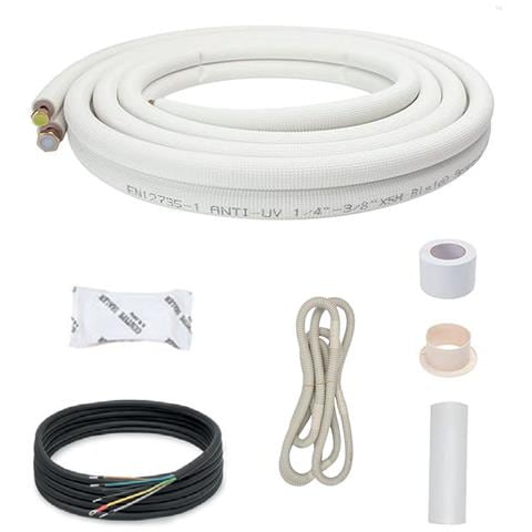 Kit Tubo Di Rame Isolato 1/4-3/8 Sannover 3 M - Foto 1