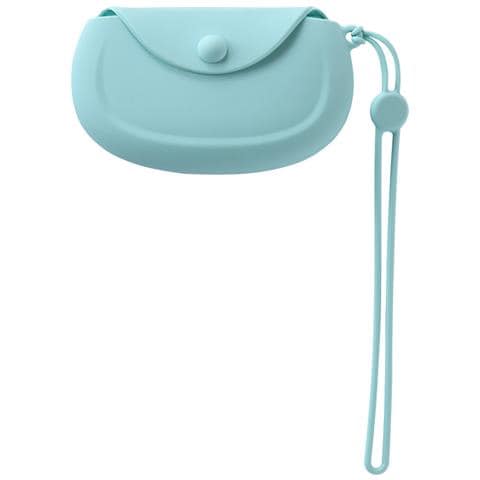 Custodia Per Dentiera - Scatola Per Apparecchio Ortodontico Da Viaggio In Silicone Green - Foto 1