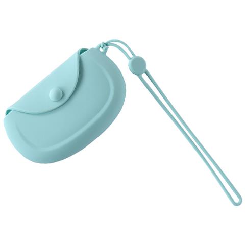 Custodia Per Dentiera - Scatola Per Apparecchio Ortodontico Da Viaggio In Silicone Green - Foto 2