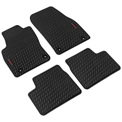 , Set Tappeti Su Misura In Eco Gomma - Compatibile Per Opel Astra H 5p (03/04>12/09) - Opel Astra H Gtc (04/05>08/11) - Opel Astra H Sports Tourer (03/04>10/10) - Foto 1