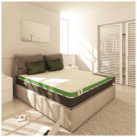 Materasso 1600 Molle e Memory 5 cm Energy Piazza e mezza misura 120x200 cm - Foto 1
