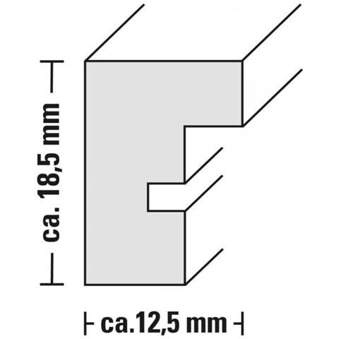 Hama Waves Marrone Cornice Per Foto Singola - Foto 1