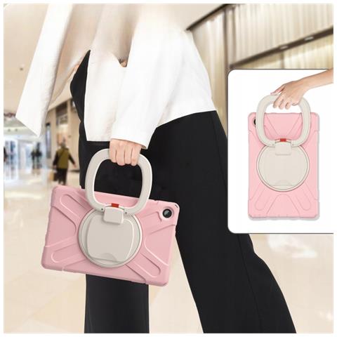 Cover Per Ipad 10.2"" (2019/2020/2021) Con Supporto, Resistente E Rosa - Ideale Per Ogni Occasione - Foto 4