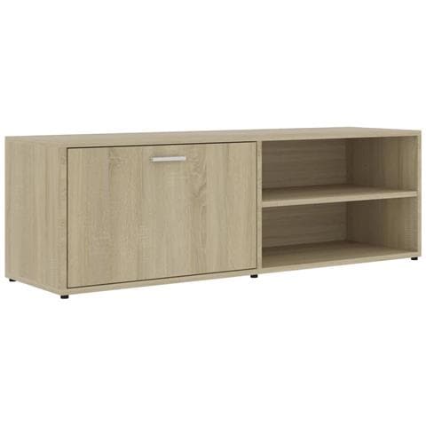 Mobile Porta Tv Rovere Sonoma 120x34x37 Cm In Legno Multistrato - Foto 1
