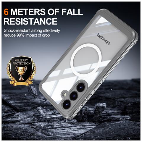 Custodia Antiurto Per Samsung S25 Con Protezione Totale - Foto 2