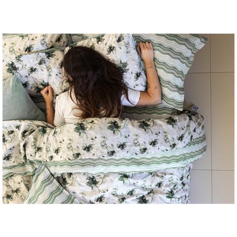 Trapunta Letto Doubleface Modello Les Uniques Dis. 2510 1 Piazza E Mezza Verde 133 - Foto 1