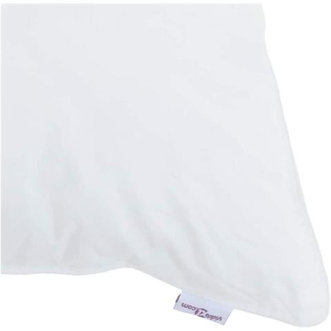 Cuscini con cuscino 2 pcs Bianco Cotone 130gsm 100% - Foto 9