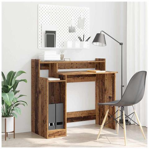 Scrivania Legno vecchio 97 x 45 x 90 cm Legno multistrato - Foto 2
