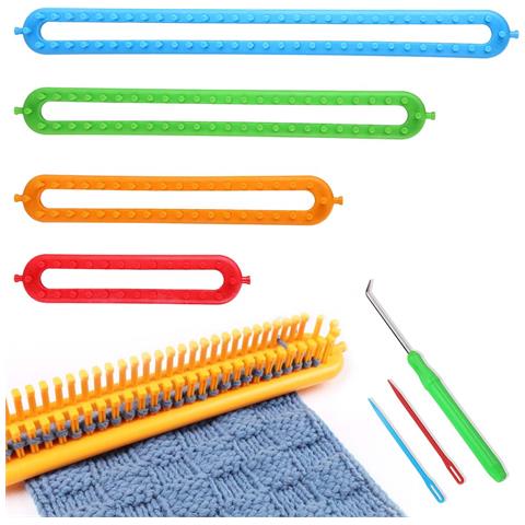 Set Telaio Maglia Uncinetti 4pz + Accessori Ferri Ago Unicnetto Sciarpa Guanti - Foto 1