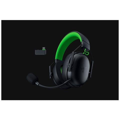 BlackShark V3 X HyperSpeed Auricolare Con cavo e senza cavo A Padiglione Gaming USB tipo A Bluetooth Nero, Verde - Foto 2