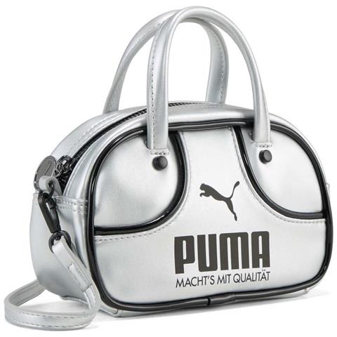 1976 Metallic Micro Grip Bag Glacia 2.5l 09248501, Unisex, Bianca, Marime Universala - Foto 1