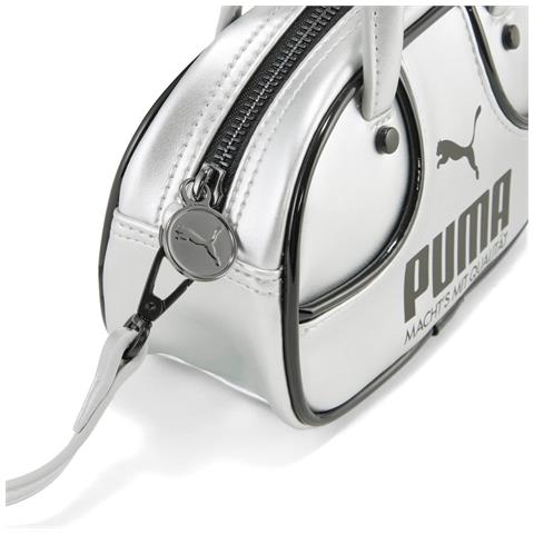 1976 Metallic Micro Grip Bag Glacia 2.5l 09248501, Unisex, Bianca, Marime Universala - Foto 2