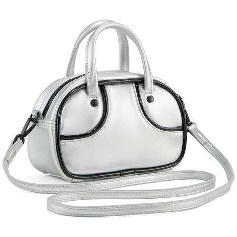 1976 Metallic Micro Grip Bag Glacia 2.5l 09248501, Unisex, Bianca, Marime Universala - Foto 3