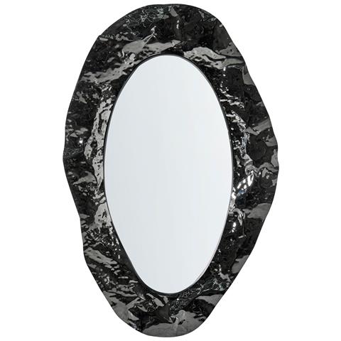 Specchio Lognes 56 Cm 95 Cm Nero - Foto 2