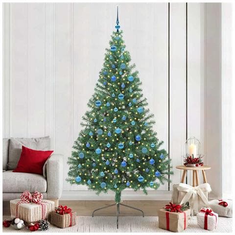 Albero di Natale artificiale con luci integrate Verde 240 cm - Foto 2
