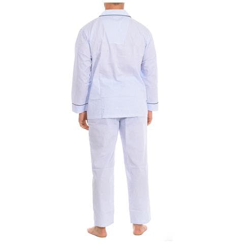 Pigiama Da Uomo In Popeline Di Cotone Klp5 - Foto 2