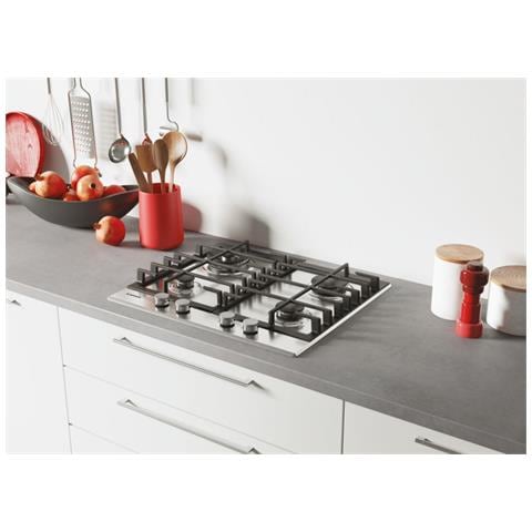 H-HOB 500 GAS HHG6BR4WSX Acciaio inox Da incasso 59.5 cm 4 Fornello (i) - Foto 5