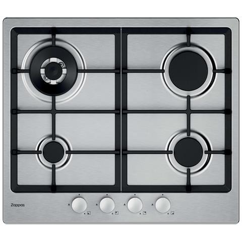 EZPG604GXH Acciaio inox Da incasso 60 cm Gas 4 Fornello (i) - Foto 1