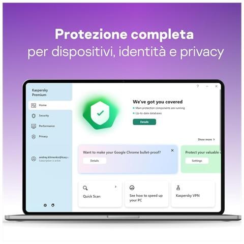 1PZ TOTAL SECURITY 2021 PC / MAC / ANDROID / IOS -2 ANNI - 5 DISPOSITIVI - Foto 2