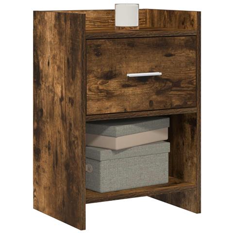 Comodini Rovere Fumo 40 x 30 x 60 cm Legno ingegnerizzato - Foto 2