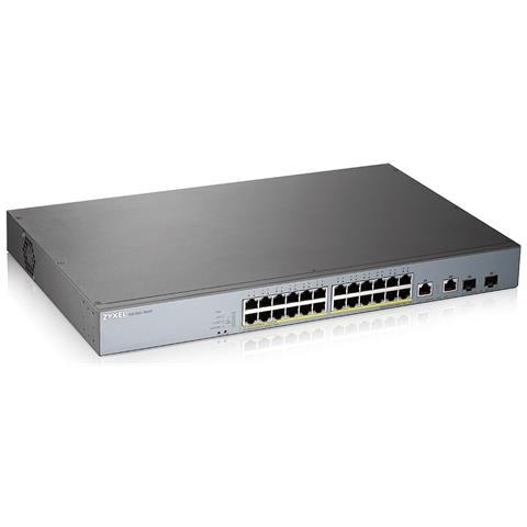 GS1350-26HP Gestito L2 Gigabit Ethernet (10/100/1000) Supporto Power over Ethernet (PoE) Grigio - Foto 1