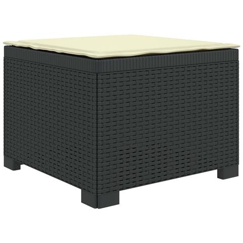 Divano da Giardino a 1 Posto con Cuscino Aspetto Rattan PP - Foto 1