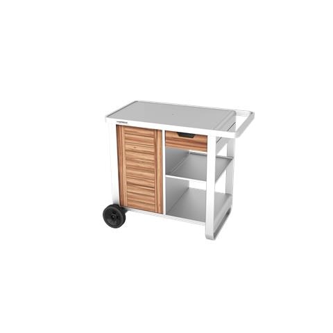 Campingaz 2213919, Carrello, Bianco, Legno, Grill, 1 ripiani, 2 ruota(e), Rettangolare - Foto 2