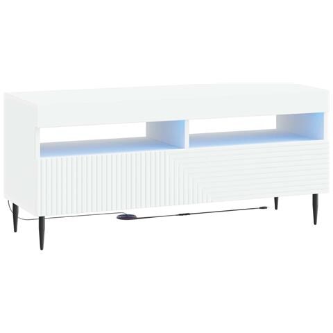 Mobile TV LED Bianco Legno ingegnerizzato - Foto 1