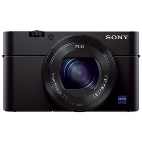 Fotocamera Compatta Cyber-shot RX100 III Sensore CMOS 20.1 Mpx Zoom Ottico 2,9x Full HD Wi-Fi / NFC  - Foto 1