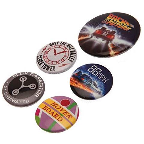 Spilla Back To The Future Pin Badges 5 Pack Delorean - Foto 2