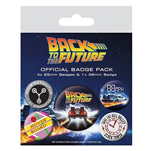 Spilla Back To The Future Pin Badges 5 Pack Delorean - Foto 4
