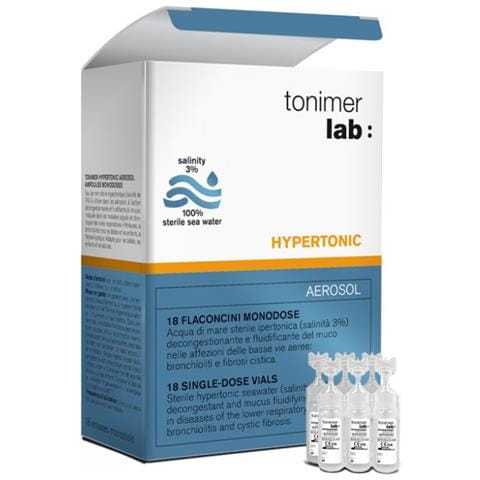 Lab Soluzione Ipertonica Aerosol 18 Flaconcini - Foto 2