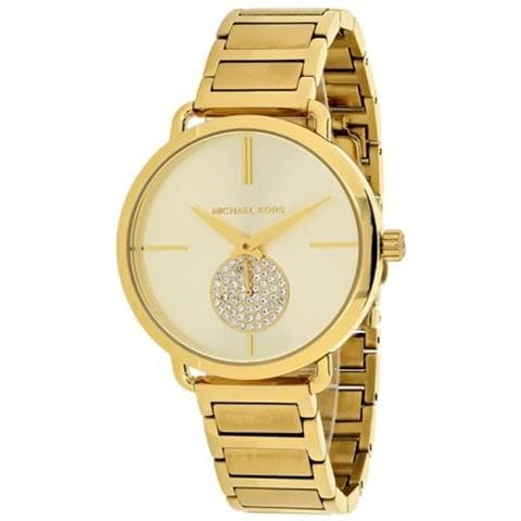 Women's Portia Mk3639 Gold Stainless-steel Quartz Fashion Watch - Foto 1