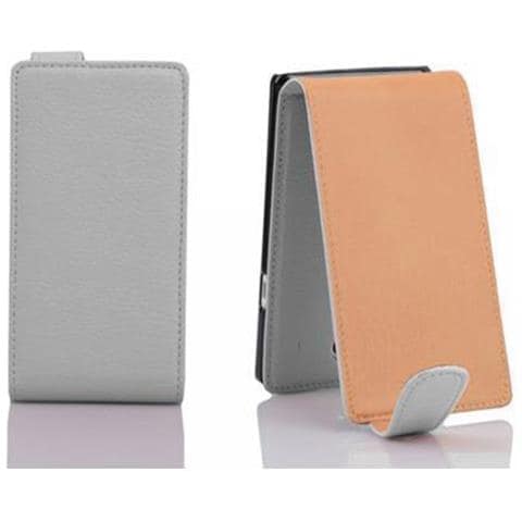 Custodia Compatibile Con Lg Nexus 5 In Magnesio Bianco - Coperchio Protettivo In Design Flip Realizzato In Similpelle Testurizzata - Foto 6