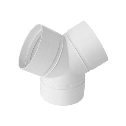 Raccordo A Y Per Tubo Cappa In Abs - Foto 2