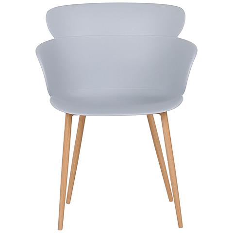 Set Di 2 Sedie Da Pranzo Grigie Sumkley - Foto 16