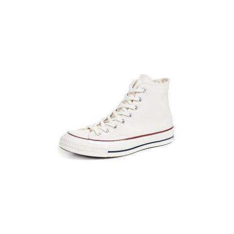 Converse Taylor Chuck 70 Hi, Scarpe Da Ginnastica Basse Unisex-adulto, Multicolore (parchment / garnet / egret 247), 43 Eu - Foto 1
