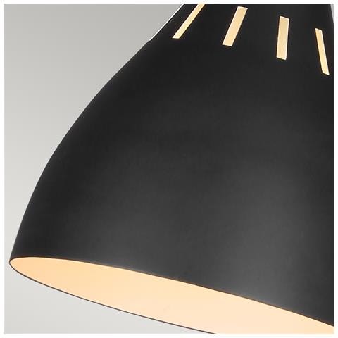 Lampada Da Tavolo A 1 Luce, Midnight Black, Midnight Black, Ottone Brunito, E27 - Foto 2